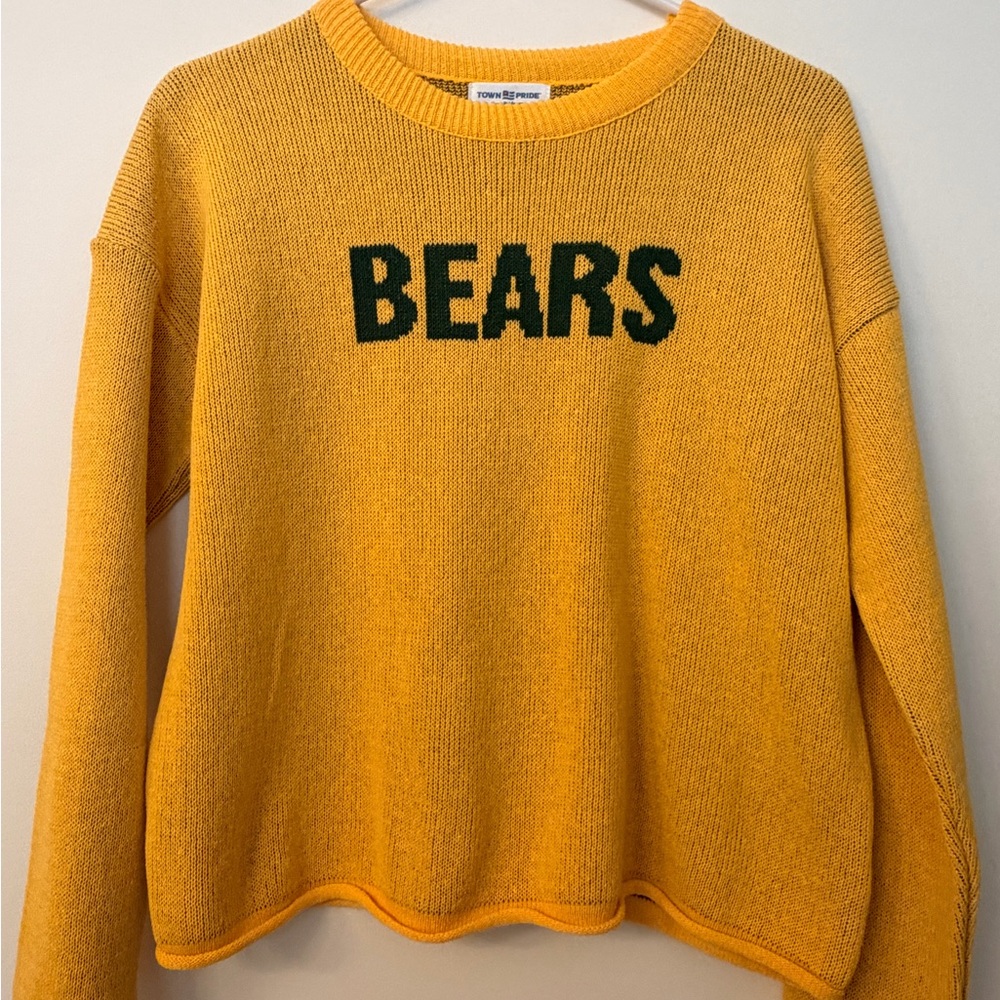 Yellow Baylor Bears Sweater